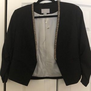 Black embellished blazer